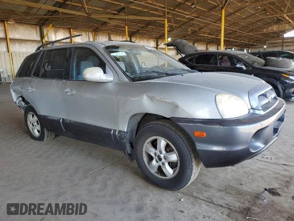 2006 Hyundai Santa Fe GLS with VIN KM8SC13D96U069724, listed as a Copart auction lot 47276545 with 149,785 mi miles and Salvage Title. Bid and sale history available at carsss.com. Image 4.