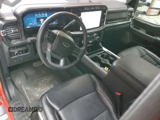 2024 Ford F-350 with VIN 1FT8X3BM1RED45148, listed as a Copart auction lot 50202555 with Not provided miles and Salvage title. Bid and sale history available at DreamBid. Image 8.