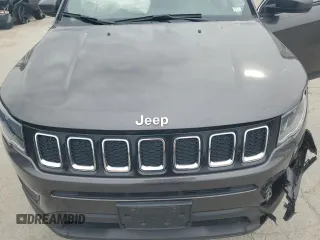 2019 Jeep Compass Latitude with VIN 3C4NJCBB8KT855148, listed as a Copart auction lot 60451975 with 60,033 mi miles and Salvage title. Bid and sale history available at DreamBid. Image 12.