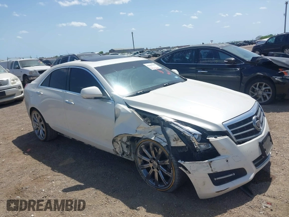 2013 Cadillac ATS Luxury with VIN 1G6AB5RX2D0178223, listed as a IAAI auction lot 41846218 with 227,800 mi miles. Bid and sale history available at carsss.com. Image 13.