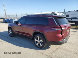 2021 Jeep Grand Cherokee Limited with VIN 1C4RJKBG9M8174778, listed as a Copart auction lot 89353225 with 41,713 mi miles and Salvage Title. Bid and sale history available at DreamBid. Image 2.