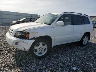 2007 Toyota Highlander w/3rd Row with VIN JTEEP21A270228348, listed as a Copart auction lot 61549655 with 169,366 mi miles and Salvage title. Bid and sale history available at DreamBid. Image 1.