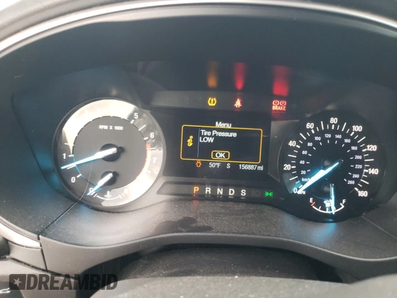 2013 Ford Fusion SE with VIN 3FA6P0HR9DR266539, listed as a Copart auction lot 47580895 with 156,887 mi miles and Salvage Title. Bid and sale history available at carsss.com. Image 9.