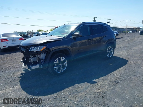 2021 Jeep Compass Limited with VIN 3C4NJDCB4MT572480, listed as a IAAI auction lot 41494432 with 40,932 mi miles and . Bid and sale history available at carsss.com. Image 18.