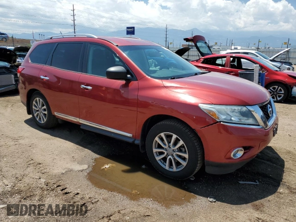 2015 Nissan Pathfinder SL z VIN 5N1AR2MM7FC635254, wystawiony jako Copart lot #60130825 z przebiegiem 122 376 mil mil oraz Czysty tytuł • Clean title. Historia ofert i sprzedaży dostępna na DreamBid. Obrazek 4.