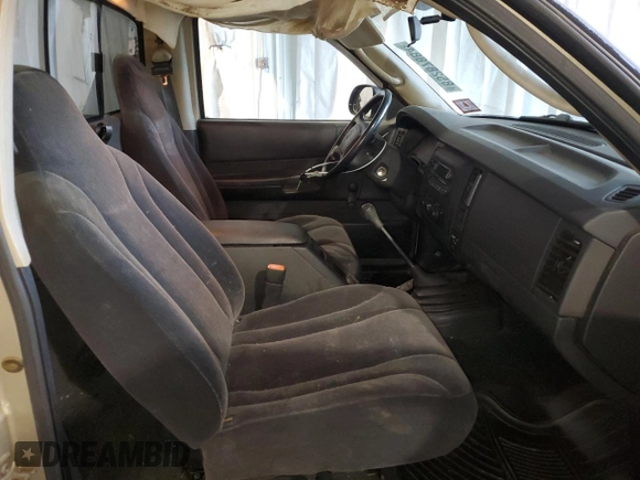 2002 Dodge Dakota with VIN 1B7FL16X82S590323, listed as a Copart auction lot 85287884 with 61,722 mi miles and Salvage Title. Bid and sale history available at carsss.com. Image 10.