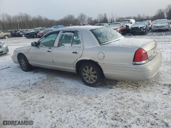 2006 Ford Crown Victoria LX with VIN 2FAFP74W56X134371, listed as a Copart auction lot 84034564 with 0 mi miles and Salvage Title. Bid and sale history available at carsss.com. Image 2.