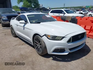 2016 Ford Mustang EcoBoost z VIN 1FA6P8TH6G5336387, wystawiony jako IAAI lot #42255659 z przebiegiem 148 715 mil mil oraz . Historia ofert i sprzedaży dostępna na DreamBid. Obrazek 1.