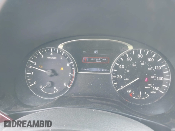 2016 Nissan Altima SR with VIN 1N4AL3AP5GC162973, listed as a IAAI auction lot 42110642 with 231,790 mi miles and . Bid and sale history available at DreamBid. Image 7.