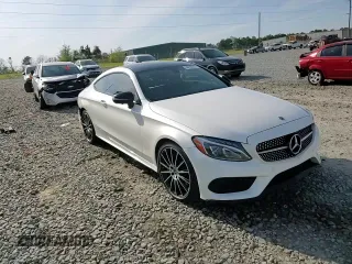 2018 Mercedes-Benz C 300 with VIN WDDWJ4JB7JF736453, listed as a Copart auction lot 50790205 with 67,575 mi miles and Salvage Title. Bid and sale history available at carsss.com. Image 14.