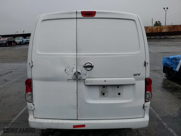 2015 Nissan NV200 S with VIN 3N6CM0KN5FK692930, listed as a Copart auction lot 49090545 with 127507 miles and Salvage Title. Bid and sale history available at carsss.com. Image 6.