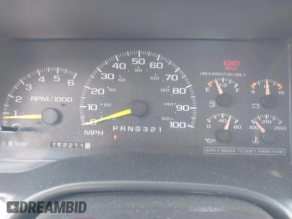 1998 Chevrolet Silverado 1500 with VIN 1GCEK19R0WR134874, listed as a IAAI auction lot 42062143 with 162,211 mi miles and . Bid and sale history available at DreamBid. Image 7.
