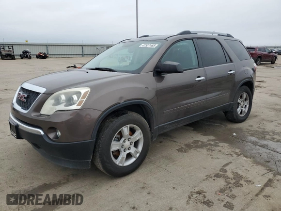 2012 GMC Acadia SL z VIN 1GKKRNED6CJ201430, wystawiony jako Copart lot #47527465 z przebiegiem 155 715 mil mil oraz Szkoda całkowita • Salvage title. Historia ofert i sprzedaży dostępna na DreamBid. Obrazek 1.