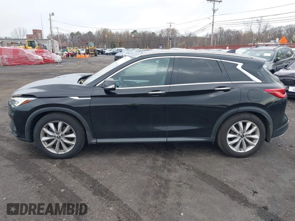 2019 Infiniti QX50 Essential with VIN 3PCAJ5M38KF116554, listed as a IAAI auction lot 42008032 with 60,988 mi miles and . Bid and sale history available at DreamBid. Image 14.