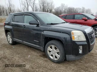 2011 GMC Terrain SLE-1 with VIN 2CTFLRECXB6265693, listed as a Copart auction lot 51833825 with 195,674 mi miles and Clean title. Bid and sale history available at DreamBid. Image 4.