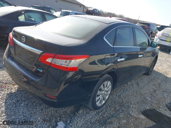 2013 Nissan Sentra SR with VIN 3N1AB7AP4DL762536, listed as a IAAI auction lot 41759988 with 131,741 mi miles. Bid and sale history available at carsss.com. Image 4.