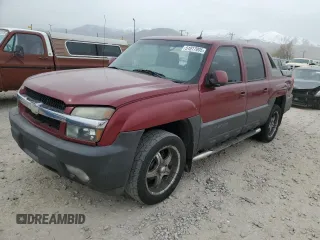 2004 Chevrolet Avalanche Z71 with VIN 3GNEK12T84G170855, listed as a Copart auction lot 51017005 with 189,205 mi miles and Salvage Title. Bid and sale history available at carsss.com. Image 1.