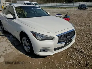 2017 Infiniti Q50 2.0t Premium with VIN JN1CV7AR4HM682795, listed as a Copart auction lot 45130165 with 92,938 mi miles and Salvage Title. Bid and sale history available at carsss.com. Image 13.