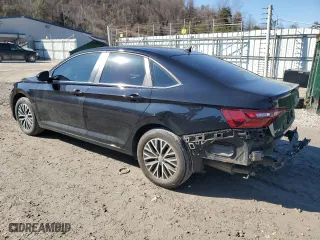 2021 Volkswagen Jetta S with VIN 3VWC57BU2MM101483, listed as a Copart auction lot 45390585 with 148,392 mi miles and Salvage Title. Bid and sale history available at carsss.com. Image 2.