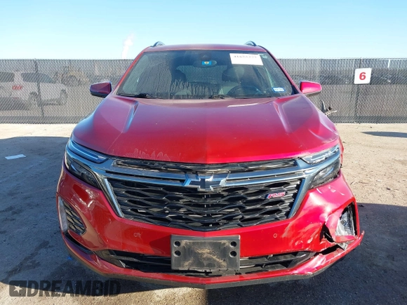 2022 Chevrolet Equinox RS with VIN 2GNAXMEV0N6138347, listed as a IAAI auction lot 41655277 with 26,526 mi miles and . Bid and sale history available at DreamBid. Image 12.