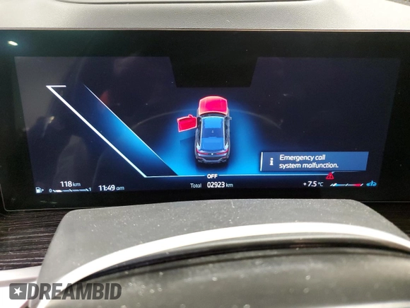 2025 BMW X6 xDrive40i z VIN 5UX33EX08S9Y77906, wystawiony jako Copart lot #53037505 z przebiegiem 2 923 mil mil oraz Czysty tytuł • Clean title. Historia ofert i sprzedaży dostępna na DreamBid. Obrazek 9.