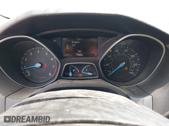 2016 Ford Focus SE with VIN 1FADP3F21GL387227, listed as a IAAI auction lot 42438650 with 59,969 mi miles and . Bid and sale history available at DreamBid. Image 7.
