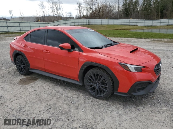 2022 Subaru WRX Premium с VIN JF1VBAF68N9009703, выставлен на аукционе Copart как лот 53311605 с пробегом 42 898 миль миль и Списание • Salvage title. История ставок и продаж доступна на DreamBid. Изображение 4.