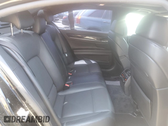 2011 BMW 7 Series 750i with VIN WBAKA8C54BCY37151, listed as a Copart auction lot 59629625 with 189,662 mi miles and Clean title. Bid and sale history available at DreamBid. Image 10.