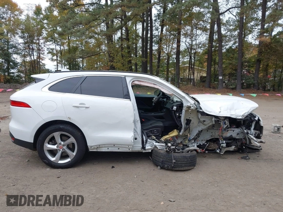 2019 Jaguar F-Pace 25t Premium with VIN SADCJ2FX3KA368653, listed as a IAAI auction lot 40724701 with 23,554 mi miles and . Bid and sale history available at DreamBid. Image 13.