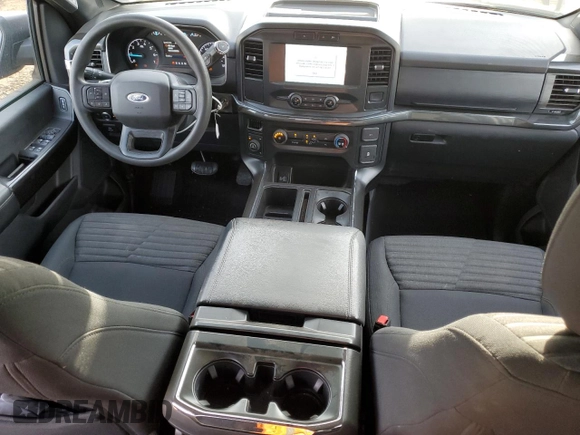 2021 Ford F-150 XL with VIN 1FTEW1EP7MFD02131, listed as a Copart auction lot 48948365 with 94,109 mi miles and Salvage Title. Bid and sale history available at carsss.com. Image 8.