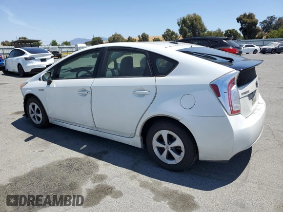 2013 Toyota Prius One with VIN JTDKN3DUXD1687268, listed as a Copart auction lot 60276205 with 106,051 mi miles and Salvage title. Bid and sale history available at DreamBid. Image 2.