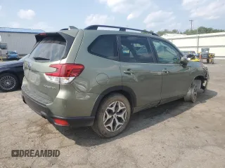2019 Subaru Forester Premium with VIN JF2SKAGC1KH577229, listed as a Copart auction lot 60798565 with 43,035 mi miles and Salvage title. Bid and sale history available at DreamBid. Image 3.