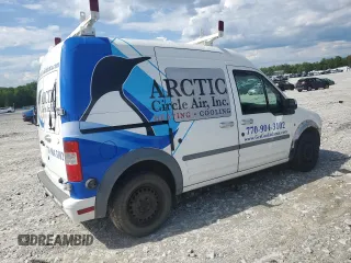 2011 Ford Transit Connect XLT with VIN NM0KS9BNXBT047731, listed as a Copart auction lot 56378815 with 115,061 mi miles and Salvage title. Bid and sale history available at DreamBid. Image 3.
