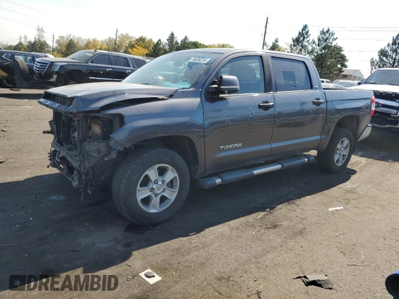 2016 Toyota Tundra 4WD Truck with VIN 5TFDM5F1XGX066740, listed as a Copart auction lot 74838224 with 176,105 mi miles and Salvage Title. Bid and sale history available at carsss.com. Image 1.