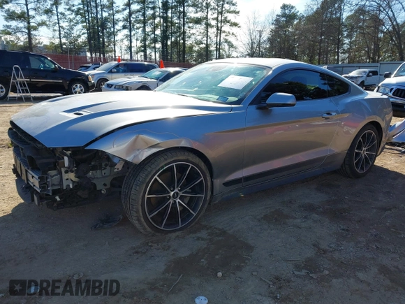 2022 Ford Mustang EcoBoost with VIN 1FA6P8TH6N5140060, listed as a IAAI auction lot 41265911 with 32,532 mi miles. Bid and sale history available at carsss.com. Image 2.