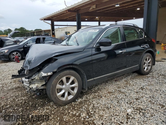 2008 Infiniti EX Journey with VIN JNKAJ09E68M302699, listed as a Copart auction lot 61257985 with 190,512 mi miles and Salvage title. Bid and sale history available at DreamBid. Image 1.
