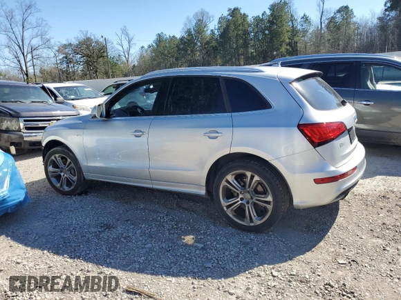 2013 Audi Q5 Prestige with VIN WA1WGAFP4DA055058, listed as a Copart auction lot 45501495 with 117,027 mi miles and Salvage title. Bid and sale history available at DreamBid. Image 2.