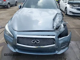2014 Infiniti Q50 Sport with VIN JN1BV7AR4EM693478, listed as a IAAI auction lot 41882549 with 190,011 mi miles and . Bid and sale history available at carsss.com. Image 10.