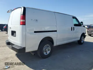 2010 Chevrolet Express Cargo with VIN 1GCZGFBA5A1162729, listed as a Copart auction lot 45866105 with Not provided miles and Salvage title. Bid and sale history available at DreamBid. Image 3.