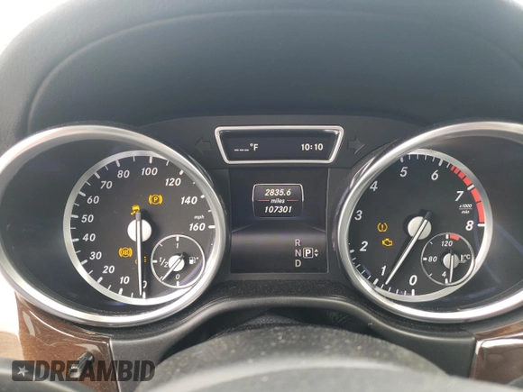 2015 Mercedes-Benz GL-Class GL 450 with VIN 4JGDF6EE6FA520029, listed as a Copart auction lot 70164953 with 107,301 mi miles. Bid and sale history available at carsss.com. Image 9.