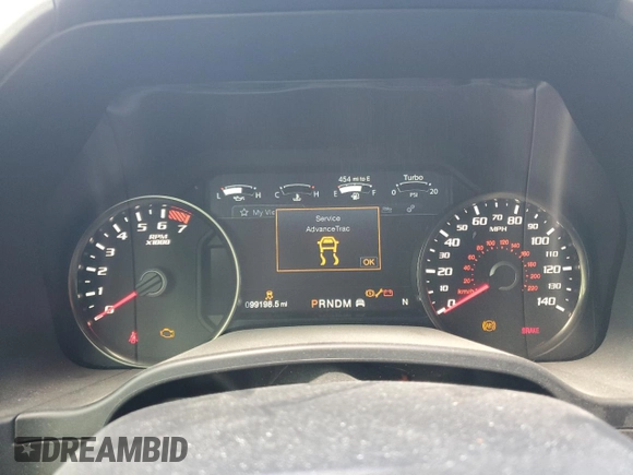 2020 Ford F-150 Raptor with VIN 1FTFW1RG3LFC73188, listed as a Copart auction lot 52573455 with 99,198 mi miles and Salvage Title. Bid and sale history available at carsss.com. Image 9.