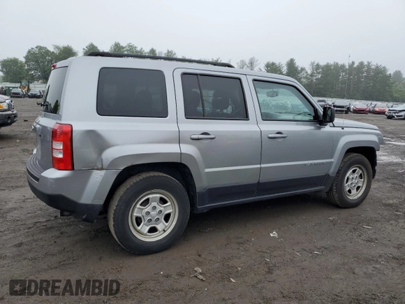 2017 Jeep Patriot Sport SE z VIN 1C4NJPBA7HD145705, wystawiony jako Copart lot #60954225 z przebiegiem 98 605 mil mil oraz Szkoda całkowita • Salvage title. Historia ofert i sprzedaży dostępna na DreamBid. Obrazek 3.