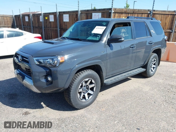 2024 Toyota 4Runner TRD Off Road with VIN JTERU5JR9R6228218, listed as a IAAI auction lot 42593528 with 37,698 mi miles and . Bid and sale history available at DreamBid. Image 18.