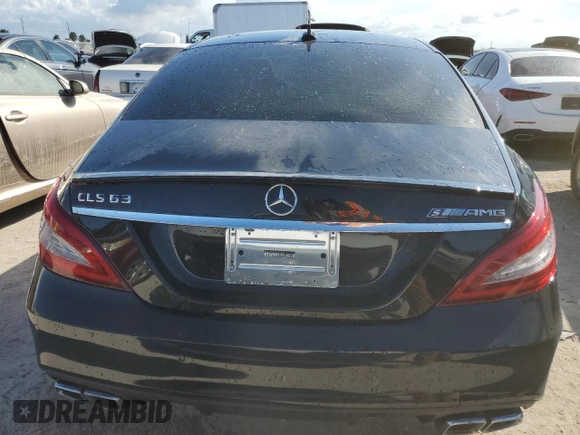 2015 Mercedes-Benz CLS-Class CLS 63 AMG S-Model with VIN WDDLJ7GB1FA151500, listed as a Copart auction lot 77434714 with 0 mi miles and Non Repairable. Bid and sale history available at carsss.com. Image 6.