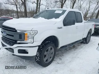 2020 Ford F-150 XL with VIN 1FTFX1E5XLKE18638, listed as a IAAI auction lot 41281632 with 102,146 mi miles. Bid and sale history available at carsss.com. Image 17.
