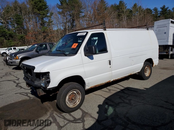 2009 Ford Econoline Cargo Commercial z VIN 1FTNE14W39DA39568, wystawiony jako Copart lot #51933035 z przebiegiem 129 590 mil mil oraz Szkoda całkowita • Salvage title. Historia ofert i sprzedaży dostępna na DreamBid. Obrazek 1.