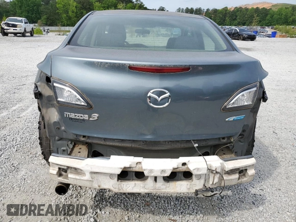 2012 Mazda 3 i Touring with VIN JM1BL1V71C1694546, listed as a Copart auction lot 55103025 with 148,810 mi miles and Salvage title. Bid and sale history available at DreamBid. Image 6.