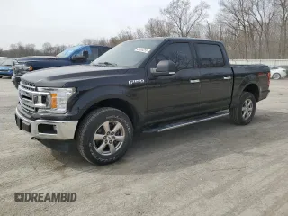 2018 Ford F-150 XL with VIN 1FTEW1E59JFA28618, listed as a Copart auction lot 49888255 with 114,630 mi miles and Salvage Title. Bid and sale history available at carsss.com. Image 1.