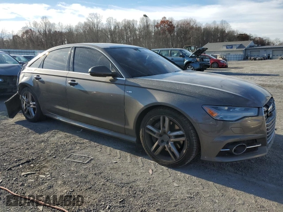 2016 Audi A6 3.0L TDI Premium Plus with VIN WAUFMAFC9GN072430, listed as a Copart auction lot 76721243 with 0 mi miles. Bid and sale history available at carsss.com. Image 4.
