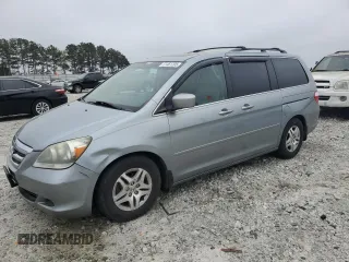 2007 Honda Odyssey EX-L with VIN 5FNRL38677B059034, listed as a Copart auction lot 51461205 with 113,300 mi miles and Salvage Title. Bid and sale history available at carsss.com. Image 1.